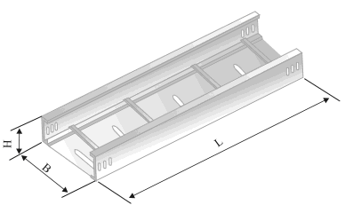 XQJ-LQJ-01BC型铝合金槽式桥架