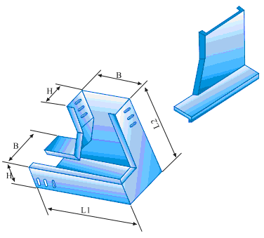 XQJ-C-2E垂直等径右下弯通