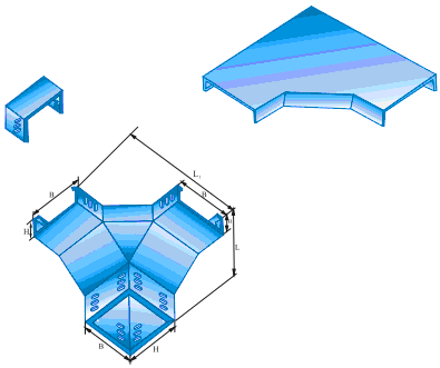 XQJ-C-3F上角垂直等径三通